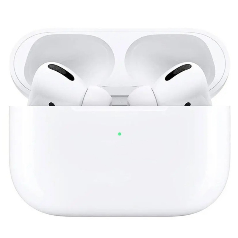 هدفون بلوتوثی TWS دو گوشی مدل AIRPODS PRO 2024 با نویز کنسلینگ فعال ANC و میکروفون ENC، اتصال بلوتوث، Lightning و USB، کنترل لمسی
