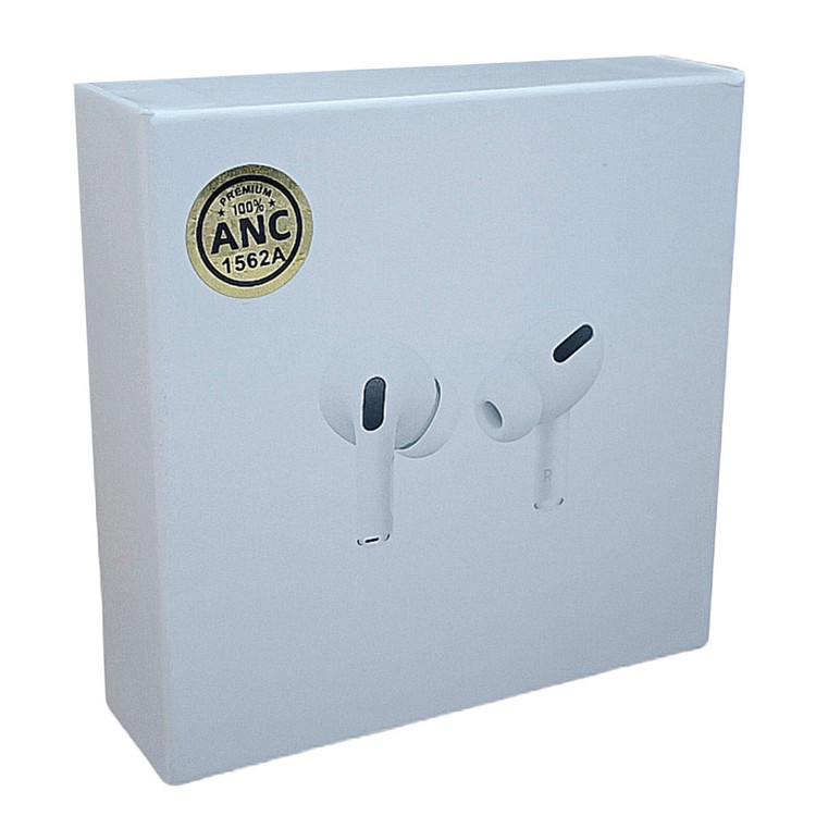 هدفون بلوتوثی TWS دو گوشی مدل AIRPODS PRO 2024 با نویز کنسلینگ فعال ANC و میکروفون ENC، اتصال بلوتوث، Lightning و USB، کنترل لمسی