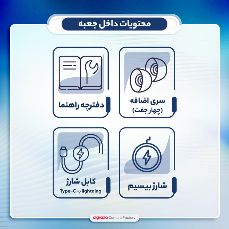 هدفون بلوتوثی مدل AiRPods Pro 2nd 2023