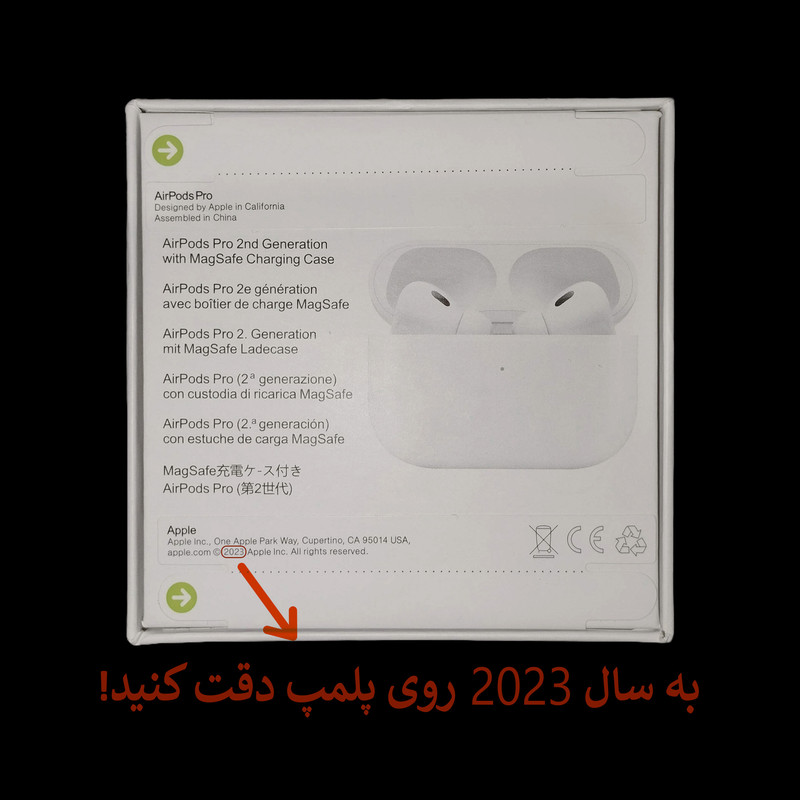 هندزفری بلوتوثی مدل AirPods. Pro. 2nd Gener.2023