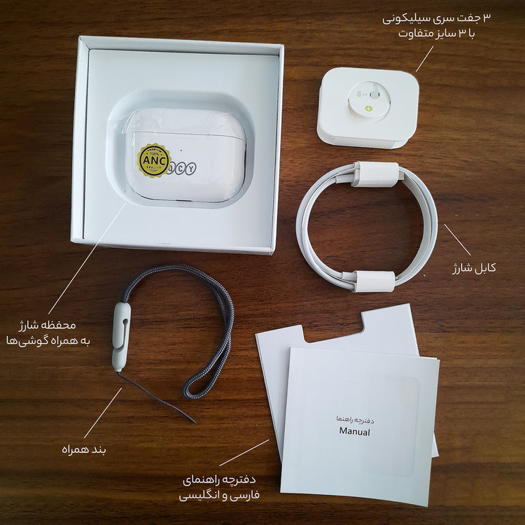 هدفون بی سیم مدل AirPods Pro 2