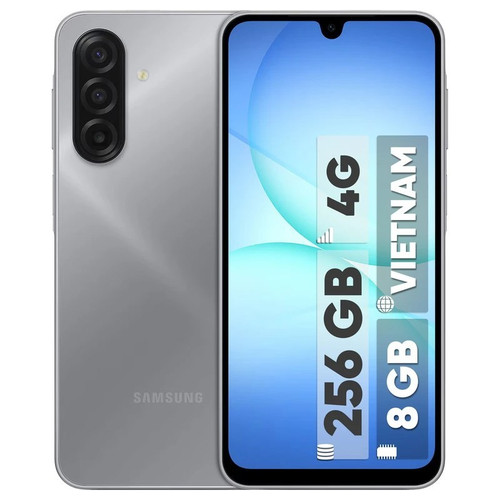 گوشی موبایل سامسونگ مدل Galaxy A17 4G دو سیم کارت ظرفیت 256 گیگابایت و رم 8 گیگابایت ویتنام اصلی و اورجینال