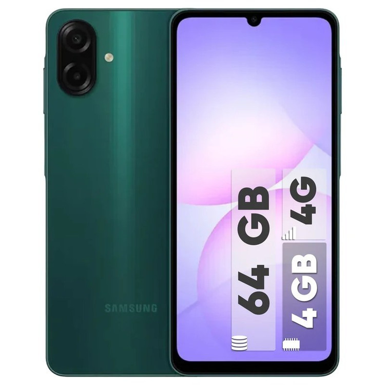 گوشی موبایل سامسونگ مدل Galaxy A07 دو سیم کارت ظرفیت 64 گیگابایت و رم 4 گیگابایت اصلی و اورجینال به همراه شارژر