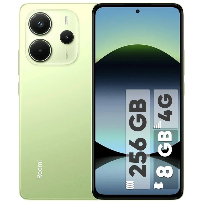 گوشی موبایل شیائومی مدل Redmi Note 14 4G دو سیم کارت ظرفیت 256 گیگابایت و رم 8 گیگابایت اصلی و اورجینال