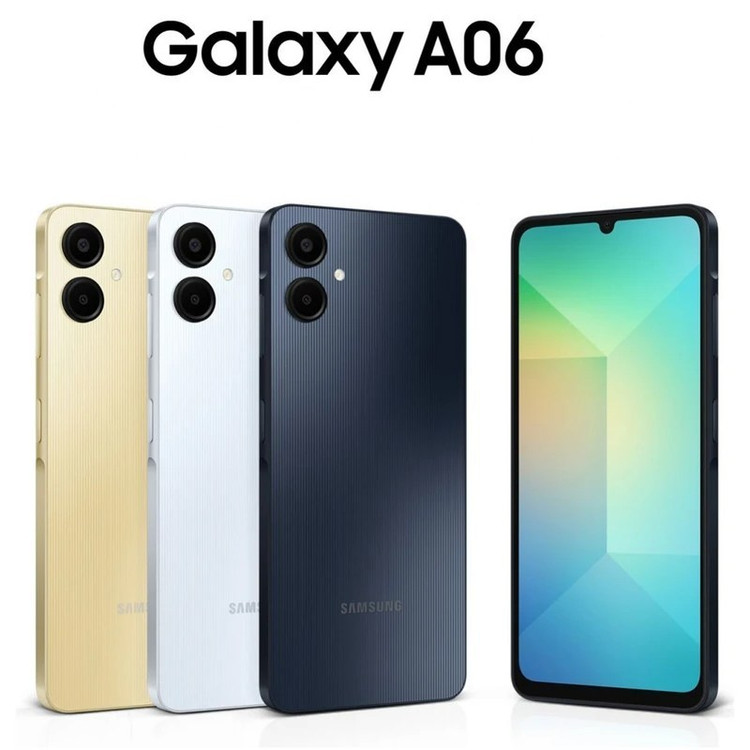 گوشی موبایل سامسونگ مدل Galaxy A06 دو سیم کارت ظرفیت 64 گیگابایت و رم 4 گیگابایت اصلی و اورجینال