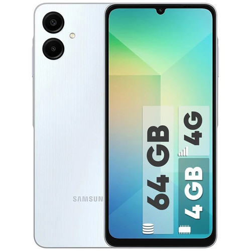 گوشی موبایل سامسونگ مدل Galaxy A06 دو سیم کارت ظرفیت 64 گیگابایت و رم 4 گیگابایت اصلی و اورجینال