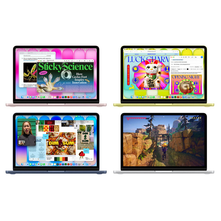 لپتاپ 13 اینچی اپل مدل MacBook Neo با پردازنده A18 Pro، رم 8 گیگابایت، حافظه SSD با ظرفیت 512 گیگابایت، نمایشگر Liquid Retina، وبکم با وضوح 1080 پیکسل، حسگر اثر انگشت و شارژدهی تا 16 ساعت