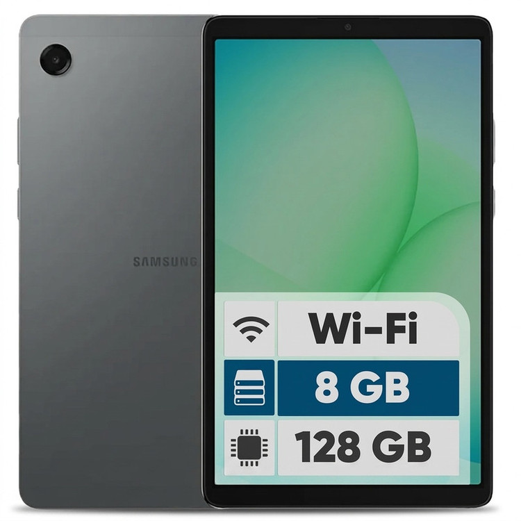 تبلت 8.7 اینچ سامسونگ مدل Galaxy Tab A11 Wi-Fi، ظرفیت 128 گیگابایت و رم 8 گیگابایت، رزولوشن دوربین 8 مگاپیکسل