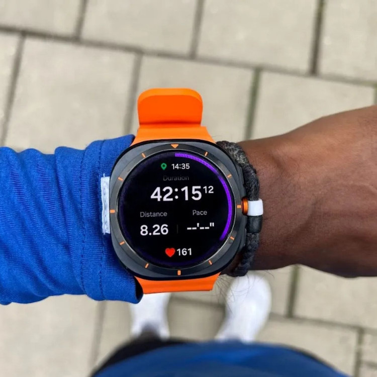 ساعت هوشمند 47 میلیمتری سامسونگ مدل Galaxy Watch Ultra 2025 با بند مارین