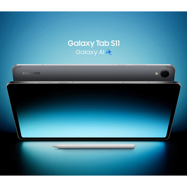 تبلت ۱۱ اینچ سامسونگ مدل Galaxy Tab S11 Wi-Fi ظرفیت 256 گیگابایت و رم 12 گیگابایت، رزولوشن دوربین ۱۳ مگاپیکسل، پشتیبانی از قلم و کیبورد