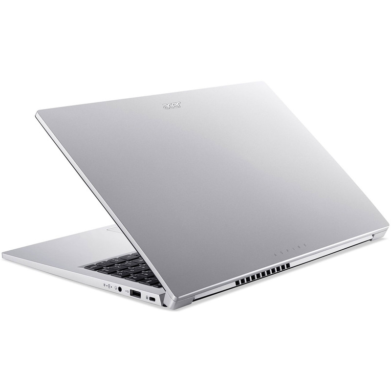 لپتاپ 15.6 اینچی ایسر مدل Aspire Lite AL15-33P-3809، پردازنده Core 3-N355، رم 8 گیگابایت DDR5، حافظه SSD با ظرفیت 512 گیگابایت، نمایشگر IPS با وضوح Full HD، باتری با شارژدهی تا 9 ساعت، پشتیبانی از Wi-Fi 6 و Bluetooth 5.0