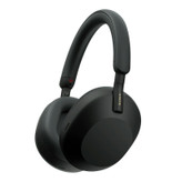 هدفون بیسیم سونی مدل WH-1000XM5 با نویز کنسلینگ فعال (ANC)، درگاه شارژ USB Type-C، دارای 4 میکروفون با فناوری Beamforming، پشتیبانی از دستیار صوتی، قابلیت اتصال همزمان به دو دستگاه