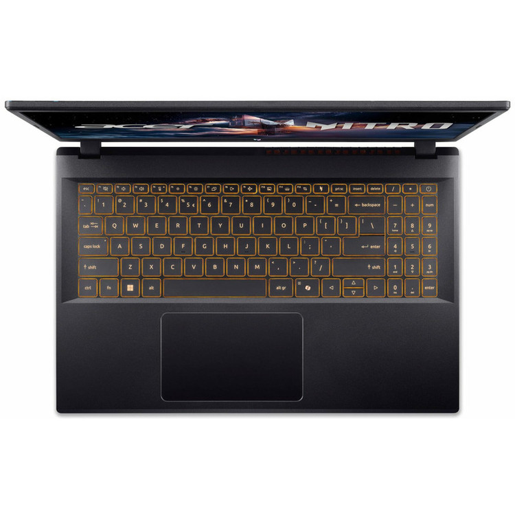 لپتاپ 15.6 اینچی گیمینگ ایسر مدل Nitro V 15 ANV15-52-92DD، با پردازنده Core i9-13900H، رم 32 گیگابایت DDR4، حافظه SSD با ظرفیت 1 ترابایت، گرافیک GeForce RTX 5060 با 8 گیگابایت حافظه اختصاصی و نمایشگر Full HD با نرخ نوسازی 165 هرتز