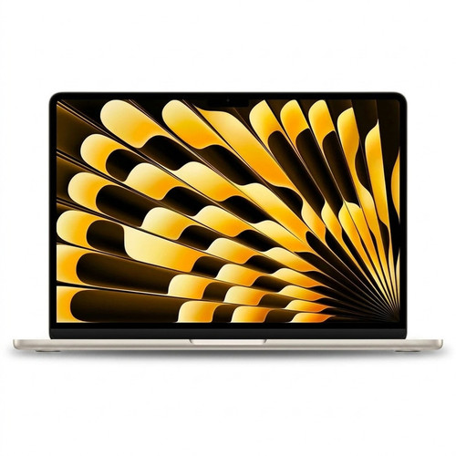 لپتاپ 13.6 اینچی اپل مدل MacBook Air MDHA4 2026 LLA با پردازنده M5 با 16 گیگابایت رم و حافظه داخلی SSD با ظرفیت 512 گیگابایت، نمایشگر Liquid Retina با وضوح 2560×1664، Wi-Fi 7، شارژدهی پخش ویدیو تا 18 ساعت و حسگر اثر انگشت Touch ID