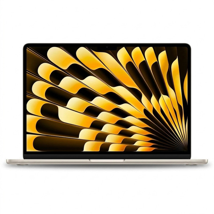 لپتاپ 13.6 اینچی اپل مدل MacBook Air MDHA4 2026 LLA با پردازنده M5 با 16 گیگابایت رم و حافظه داخلی SSD با ظرفیت 512 گیگابایت، نمایشگر Liquid Retina با وضوح 2560×1664، Wi-Fi 7، شارژدهی پخش ویدیو تا 18 ساعت و حسگر اثر انگشت Touch ID