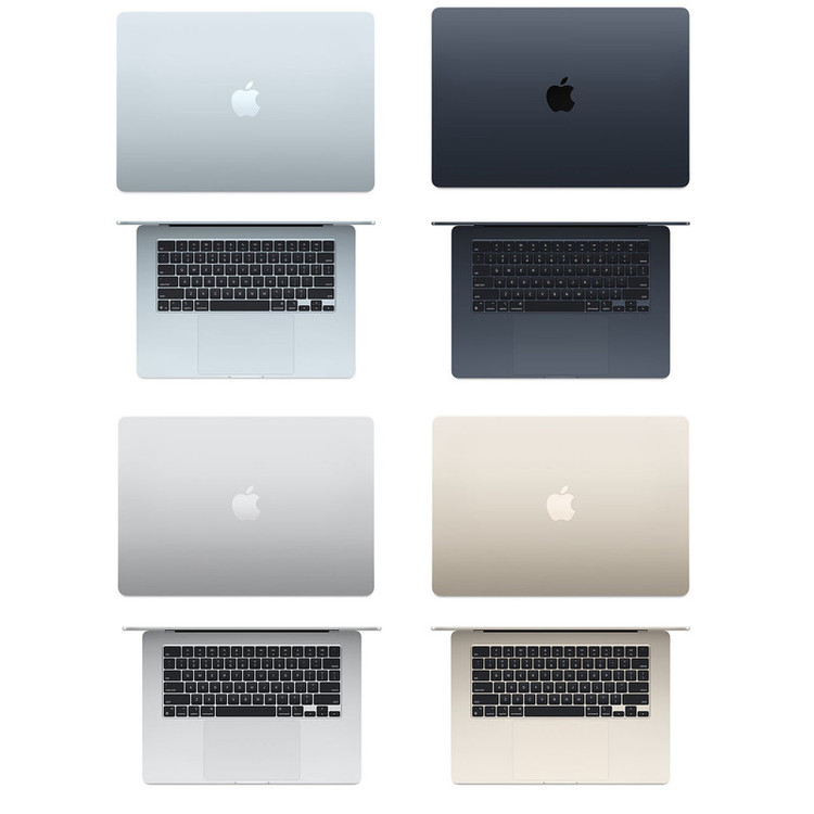 لپتاپ 15.3 اینچی اپل مدل MacBook Air MDVH4 2026 با پردازنده M5، رم 16 گیگابایت، حافظه SSD با ظرفیت 512 گیگابایت، نمایشگر Liquid Retina و شارژدهی تا 18 ساعت