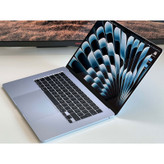 لپتاپ 15.3 اینچی اپل مدل MacBook Air MDVK4 2026 LLA با پردازنده M5، رم 16 گیگابایت و حافظه SSD با ظرفیت 1 ترابایت، نمایشگر Liquid Retina با وضوح 2880x1864 پیکسل، پشتیبانی از Wi-Fi 7، با 2 درگاه Thunderbolt 4 و شارژدهی تا 15 ساعت وبگردی