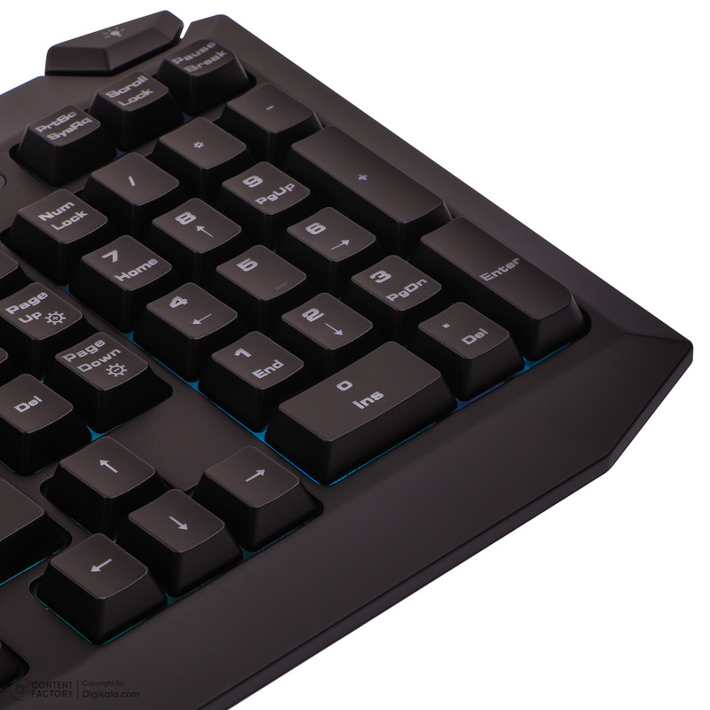 کیبورد گیمینگ گرین مدل GK701-RGB نورپردازی RGB Full-Size