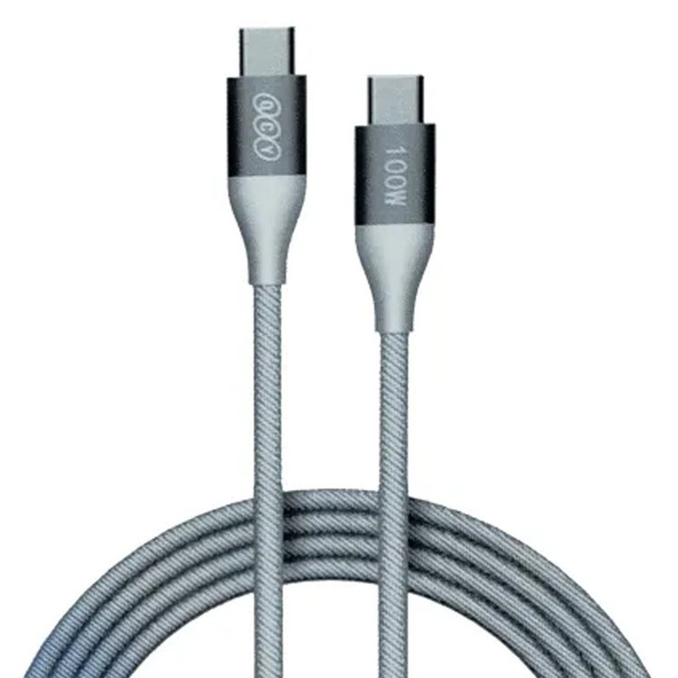 کابل تبدیل USB-C کیو سی وای مدل DC22 طول 1.2 متر