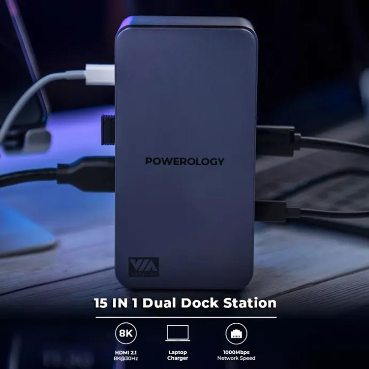 هاب 15 پورت پاورولوجی مدل PW15IN1DS