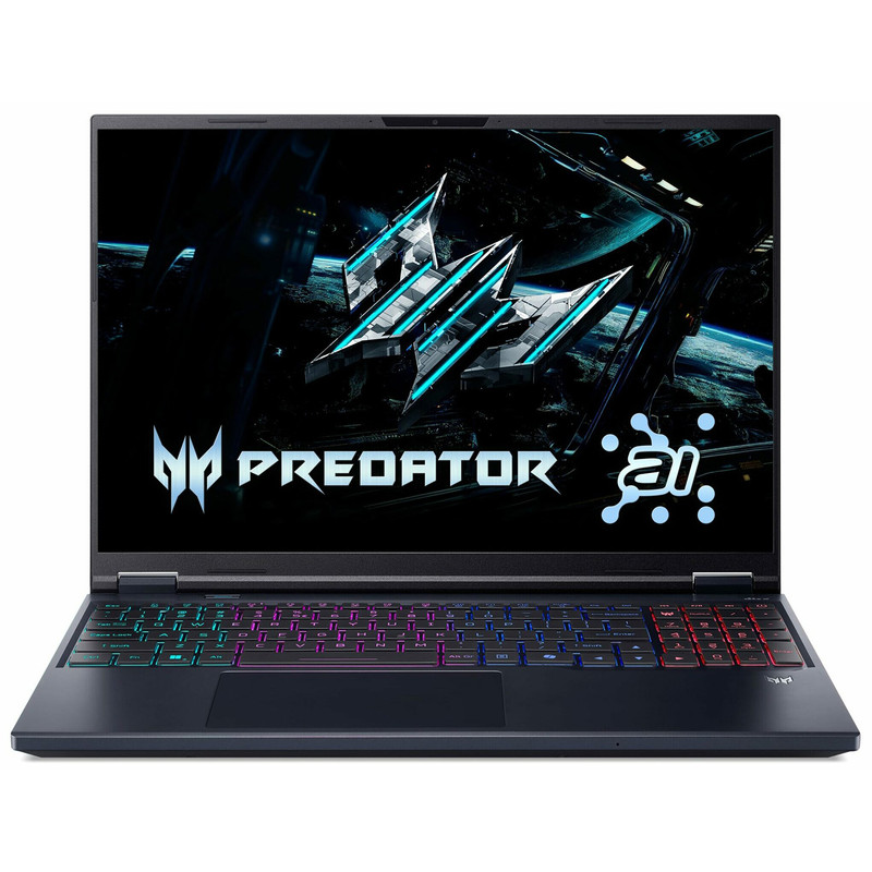 لپ تاپ 16 اینچی ایسر مدل Predator Helios Neo 16 AI PHN16-73-97BP-Core Ultra 9 275HX-16GB DDR5 6400MHz-1TB SSD-RTX5060 8GB-QHD 180Hz