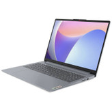لپتاپ لنوو مدل IdeaPad Slim 3 15IRU8 با پردازنده Core i3-1315U، رم LPDDR5 8GB با فرکانس 4800MHz، حافظه SSD با ظرفیت 256GB، نمایشگر 15.6 اینچ TN با وضوح Full HD