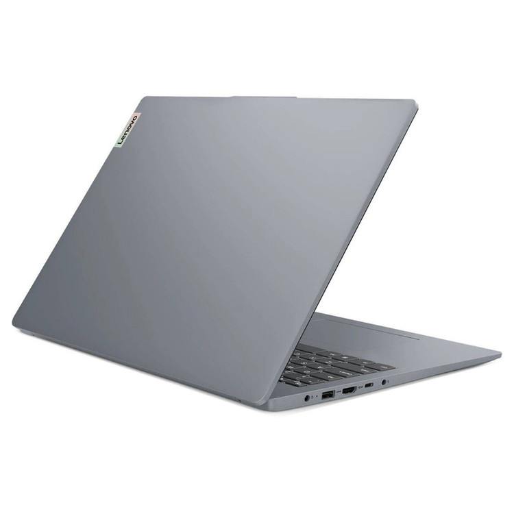لپتاپ لنوو مدل IdeaPad Slim 3 15IRU8 با پردازنده Core i3-1315U، رم LPDDR5 8GB با فرکانس 4800MHz، حافظه SSD با ظرفیت 256GB، نمایشگر 15.6 اینچ TN با وضوح Full HD