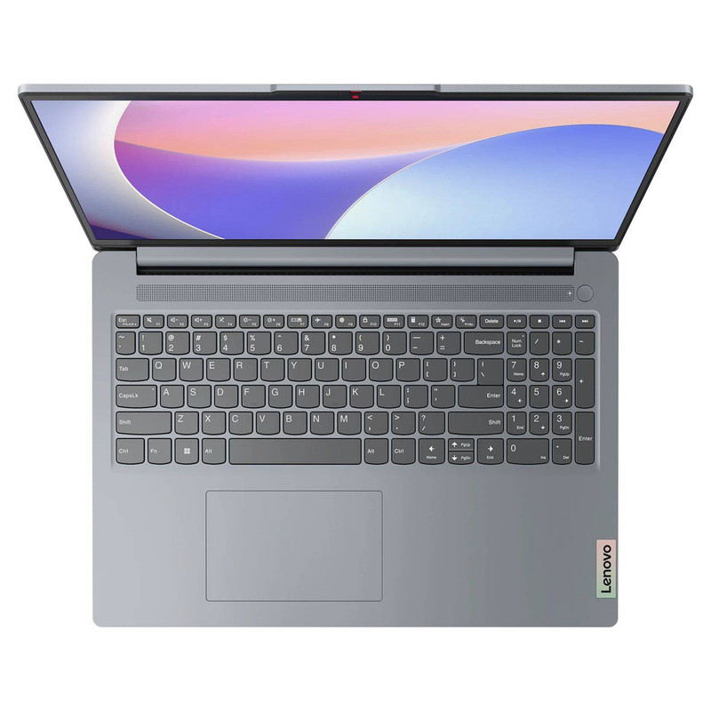 لپتاپ 15.6 اینچی لنوو مدل IdeaPad Slim 3 15IRU8 با رم 8 گیگابایت، حافظه SSD با ظرفیت 512 گیگابایت، نمایشگر Full HD مات، وبکم 720p با درپوش لنز و پشتیبانی از Wi-Fi 6