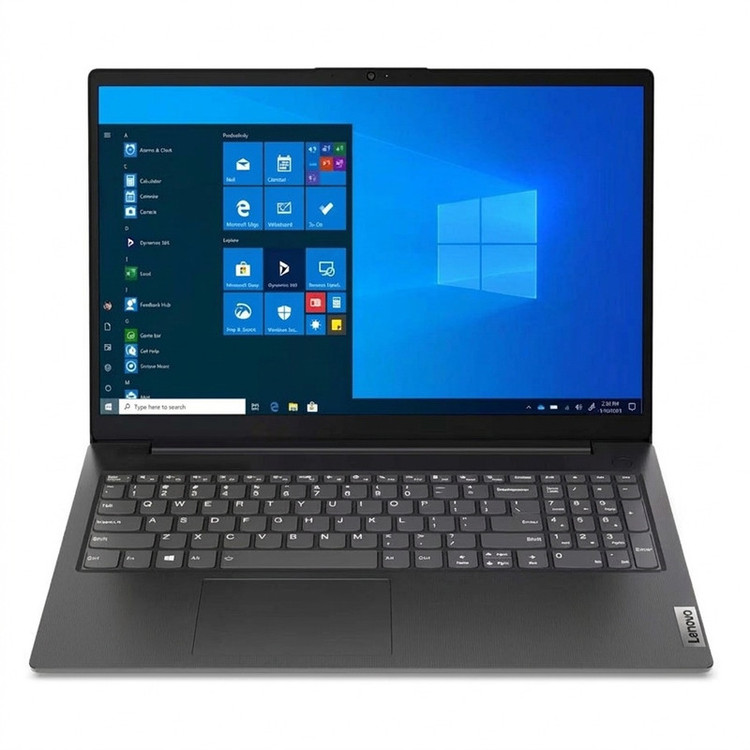 لپتاپ لنوو مدل V15 G2 IJL با پردازنده Celeron N4500، رم DDR4 8GB با فرکانس 2933MHz، حافظه SSD با ظرفیت 256GB، نمایشگر 15.6 اینچ TN با وضوح Full HD، کاستوم شده
