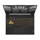لپتاپ گیمینگ 15.6 اینچی ایسوس مدل TUF Gaming F15 FX507VV، پردازنده Core i7-13620H، رم 16 گیگابایت DDR5 با فرکانس 5600 مگاهرتز، حافظه SSD با ظرفیت 1 ترابایت، گرافیک GeForce RTX 4060 با 8 گیگابایت، نمایشگر IPS Full HD با نرخ نوسازی 144 هرتز و G-Sync