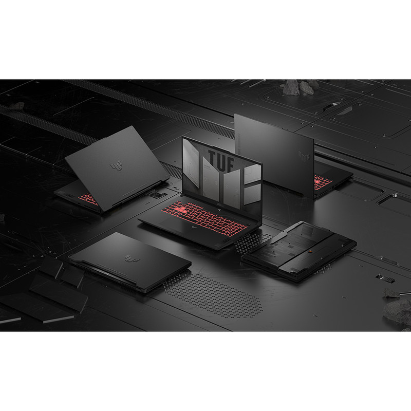 لپتاپ گیمینگ 15.6 اینچی ایسوس مدل TUF Gaming F15 FX507VV، پردازنده Core i7-13620H، رم 16 گیگابایت DDR5 با فرکانس 5600 مگاهرتز، حافظه SSD با ظرفیت 1 ترابایت، گرافیک GeForce RTX 4060 با 8 گیگابایت، نمایشگر IPS Full HD با نرخ نوسازی 144 هرتز و G-Sync