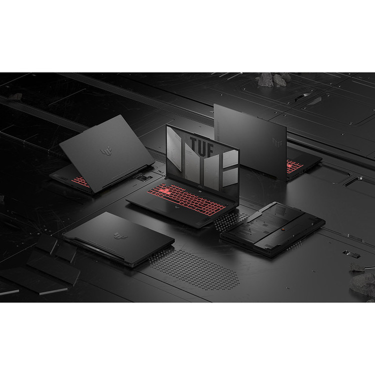 لپتاپ گیمینگ 15.6 اینچی ایسوس مدل TUF Gaming F15 FX507VV، پردازنده Core i7-13620H، رم 16 گیگابایت DDR5 با فرکانس 5600 مگاهرتز، حافظه SSD با ظرفیت 1 ترابایت، گرافیک GeForce RTX 4060 با 8 گیگابایت، نمایشگر IPS Full HD با نرخ نوسازی 144 هرتز و G-Sync