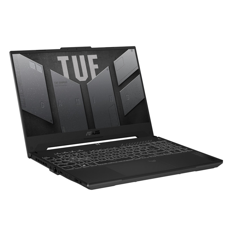 لپتاپ گیمینگ 15.6 اینچی ایسوس مدل TUF Gaming F15 FX507VV، پردازنده Core i7-13620H، رم 16 گیگابایت DDR5 با فرکانس 5600 مگاهرتز، حافظه SSD با ظرفیت 1 ترابایت، گرافیک GeForce RTX 4060 با 8 گیگابایت، نمایشگر IPS Full HD با نرخ نوسازی 144 هرتز و G-Sync