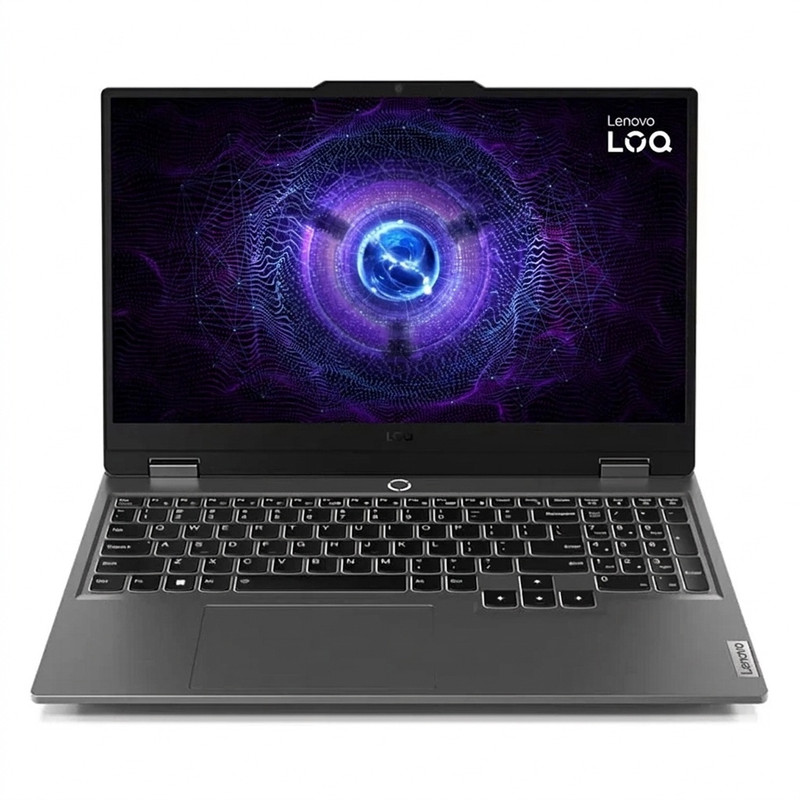 لپ‌تاپ لنوو مدل LOQ 15IRX9 با پردازنده Core i5-13450HX و گرافیک RTX3050 6GB، رم DDR5 24GB با فرکانس 4800MHz، حافظه SSD با ظرفیت 512GB، نمایشگر 15.6 اینچ IPS با وضوح Full HD و نرخ به‌روزرسانی 144Hz، دارای نور پس‌زمینه کیبورد، به همراه ماوس