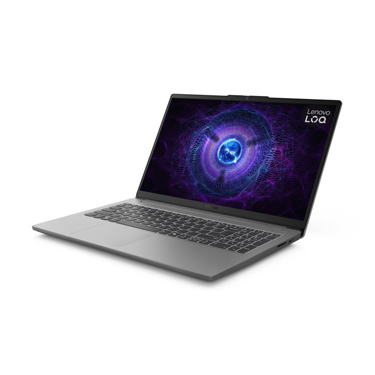 لپتاپ گیمینگ 15.6 اینچی لنوو مدل LOQ 15IAX9E با پردازنده Core i5-12450HX، کارت گرافیک GeForce RTX 3050 با 6 گیگابایت حافظه اختصاصی، رم 16 گیگابایت DDR5، حافظه SSD با ظرفیت 512 گیگابایت و نمایشگر Full HD با نرخ نوسازی 144 هرتز، سیستم عامل Windows 11