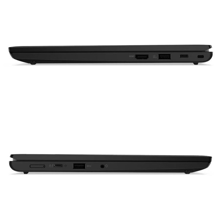 لپتاپ 13.3 اینچی لنوو مدل ThinkPad L13 Gen 3، پردازنده Core i5-1235U با رم 16 گیگابایت DDR4، حافظه داخلی SSD با ظرفیت 256 گیگابایت، نمایشگر IPS level با وضوح WUXGA و روکش مات، وبکم HD با درپوش لنز و سیستمعامل Windows 11
