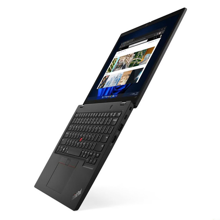 لپتاپ 13.3 اینچی لنوو مدل ThinkPad L13 Gen 3، پردازنده Core i5-1235U با رم 16 گیگابایت DDR4، حافظه داخلی SSD با ظرفیت 256 گیگابایت، نمایشگر IPS level با وضوح WUXGA و روکش مات، وبکم HD با درپوش لنز و سیستمعامل Windows 11