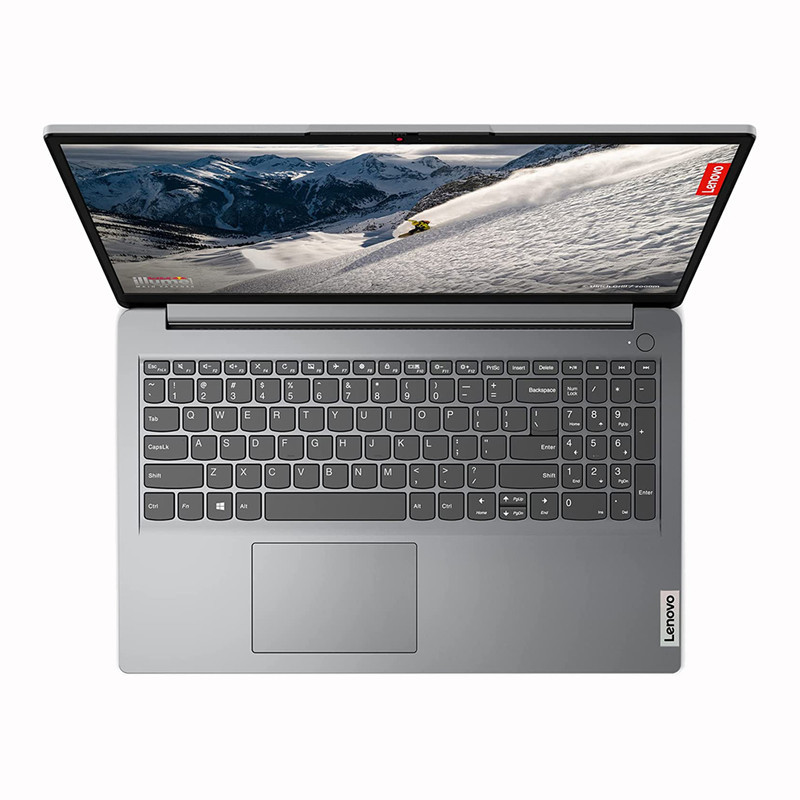 لپتاپ 15.6 اینچی لنوو مدل IdeaPad 1 15IJL7 کاستومشده با پردازنده Celeron N4500، رم 16 گیگابایت DDR4، حافظه SSD با ظرفیت 256 گیگابایت، صفحهنمایش مات Full HD، وبکم HD با شاتر حریم خصوصی و پشتیبانی از Wi-Fi 6