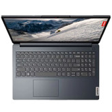 لپتاپ 15.6 اینچی لنوو مدل IdeaPad 1 15IJL7 کاستومشده با پردازنده Celeron N4500، رم 16 گیگابایت DDR4، حافظه SSD با ظرفیت 256 گیگابایت، صفحهنمایش مات Full HD، وبکم HD با شاتر حریم خصوصی و پشتیبانی از Wi-Fi 6
