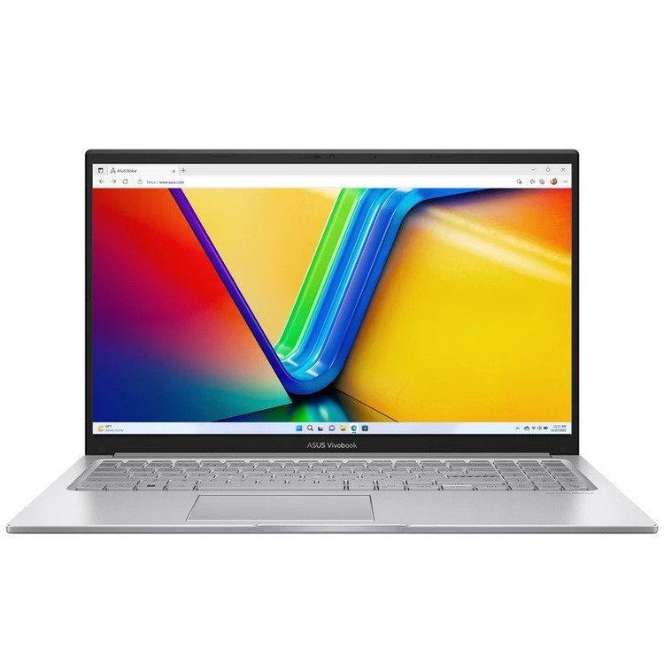 لپتاپ 15.6 اینچی ایسوس مدل Vivobook 15 X1504VA-NJ379، با پردازنده Core i7-1355U، رم 12 گیگابایت DDR4، حافظه SSD با ظرفیت 512 گیگابایت، صفحهنمایش مات Full HD، وبکم HD با شاتر حریم خصوصی و پشتیبانی از Wi-Fi 6