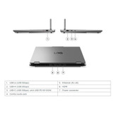 لپتاپ 15.6 اینچی لنوو مدل LOQ Essential 15IRX11-i5 13450HX-RTX5050 8GB-16GB DDR5 4800MHz-512GB SSD-FHD 144Hz