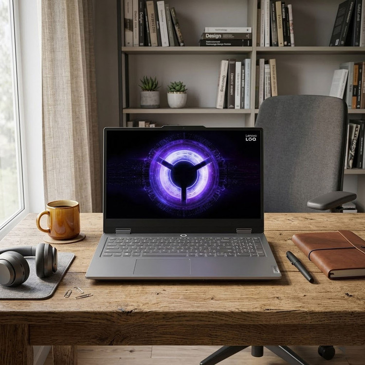 لپتاپ 15.6 اینچی لنوو مدل LOQ Essential 15IRX11-i5 13450HX-RTX5050 8GB-16GB DDR5 4800MHz-512GB SSD-FHD 144Hz