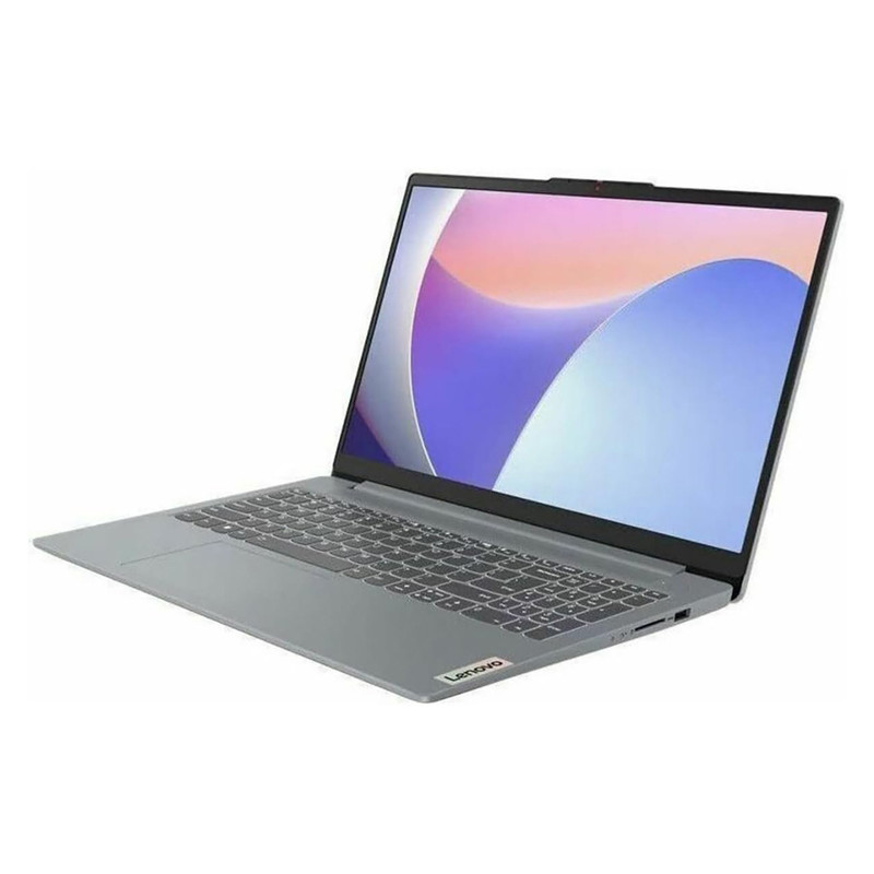 لپتاپ 15.6 اینچی لنوو مدل IdeaPad Slim 3 15IAN8 با پردازنده Core i3-N305، رم 8 گیگابایت LPDDR5، حافظه SSD با ظرفیت 128 گیگابایت، نمایشگر Full HD مات با پنل TN، باتری 47 واتساعتی و سیستمعامل Windows 11