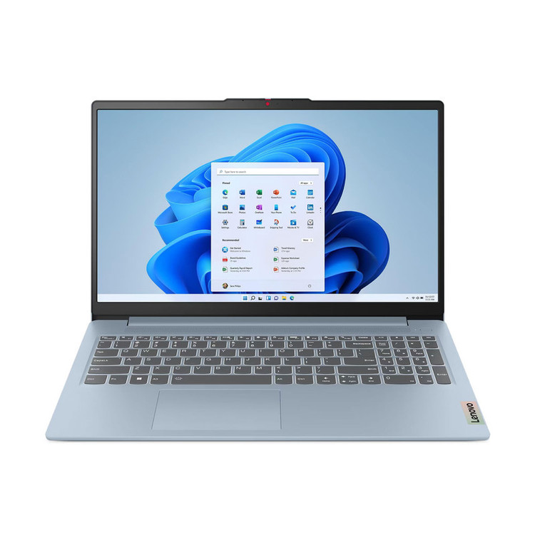 لپ تاپ 15.6 اینچی لنوو مدل IdeaPad Slim 3 15ABR8-R5 5625U-8GB DDR4 3200MHz-512GB SSD-TN-Backlit-W