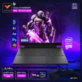 لپتاپ اچ پی مدل Victus 15 FA1082WM با پردازنده Core i5-13420H و گرافیک RTX4050 6GB، رم DDR4 16GB با فرکانس 3200MHz، حافظه SSD با ظرفیت 512GB، نمایشگر 15.6 اینچ IPS با وضوح FHD و نرخ بهروزرسانی 144Hz، دارای نور پسزمینه کیبورد، کاستوم شده