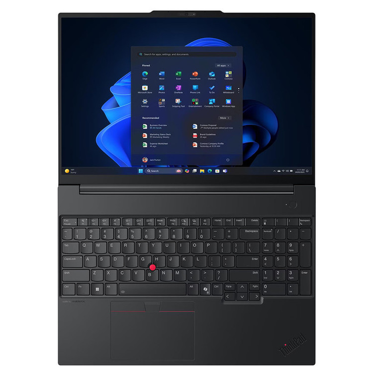 لپ تاپ 16 اینچی لنوو مدل ThinkPad E16 Gen 3-Core Ultra 5 226V-16GB LPDDR5X 8533MHz-512GB SSD-IPS-Backlit-Fingerprint-W