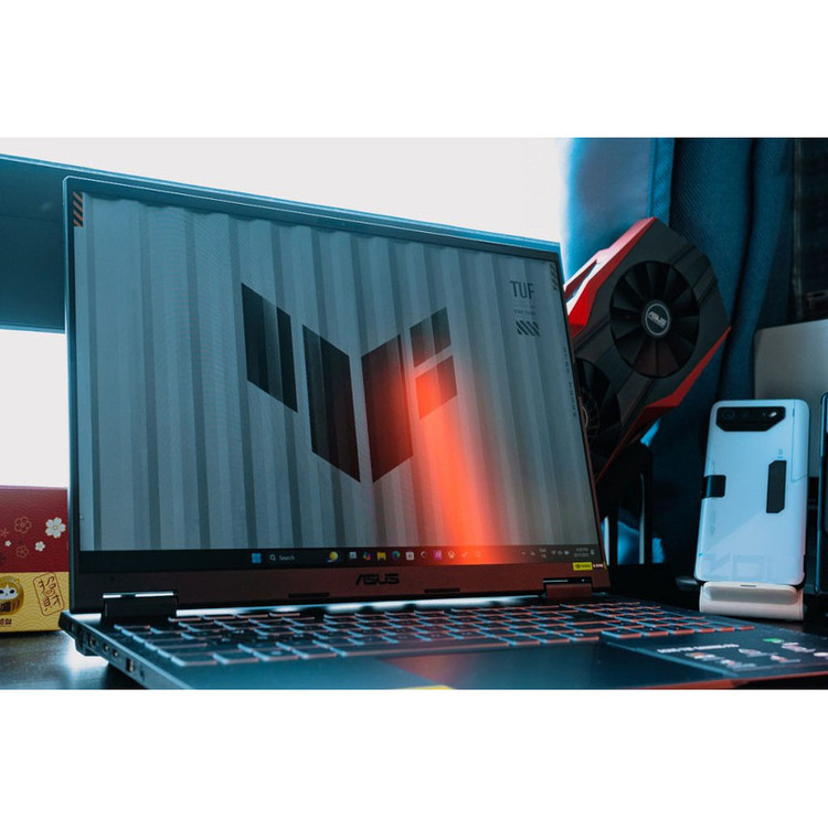 لپ تاپ 16 اینچی ایسوس مدل TUF Gaming F16 FX608JMR-i7 14650HX-RTX5060 8GB-40GB DDR5 5600MHz-512GB SSD-WUXGA 165Hz-W - کاستوم شده