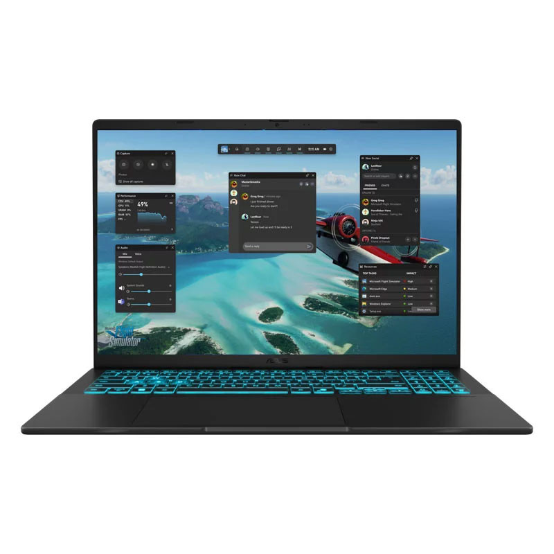 لپ تاپ 16 اینچ ایسوس مدل V16 V3607VM-Core 5 210H-RTX5060 8GB-48GB DDR5 5600MHz-512GB SSD-WUXGA 144Hz - کاستوم شده
