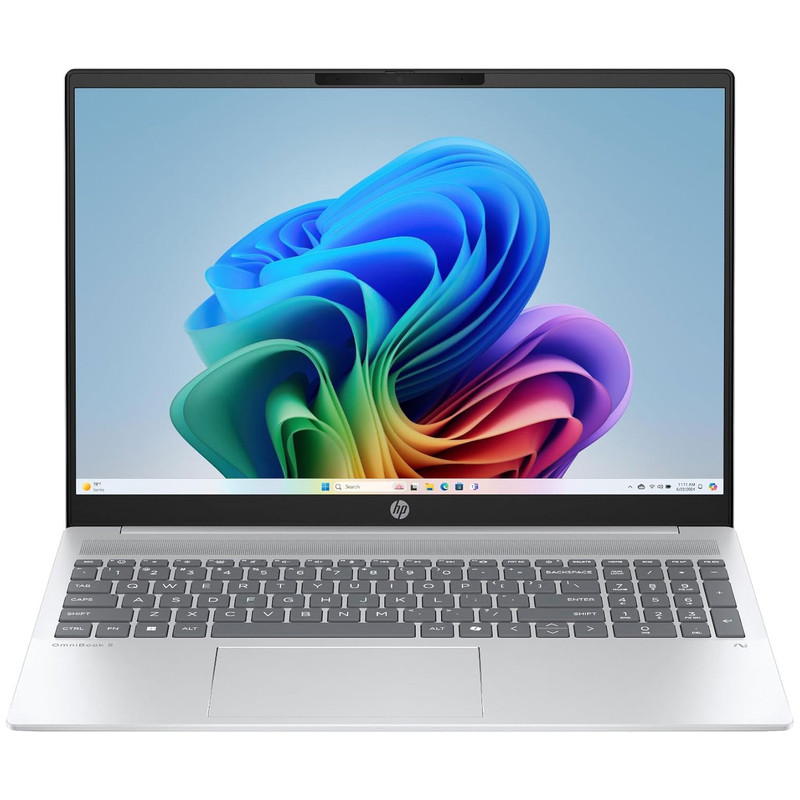 لپ تاپ 16 اینچی اچ‌پی مدل OmniBook 5 Next Gen AI 16-ag1075cl-Ryzen AI 7 350-32GB LPDDR5X-1TB SSD-Touch-Backlit-W