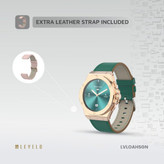 ساعت هوشمند هیبریدی لِولو Levelo مدل OAK LVLOAHSBK
